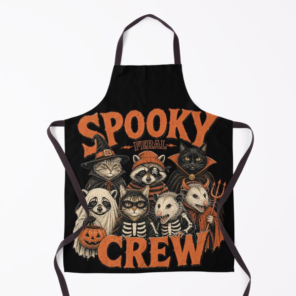 Item preview, Spooky Feral Animal Crew designed and sold by TeeARTHY.