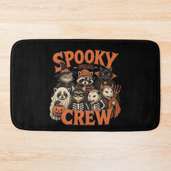 Item preview, Spooky Feral Animal Crew designed and sold by TeeARTHY.
