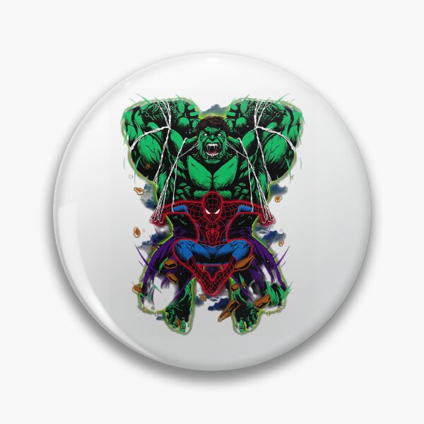 Item preview, Comic Superhero Battle Green Titan And Web Hero Dynamic Action Design designed and sold by SEINENGAPPI18.