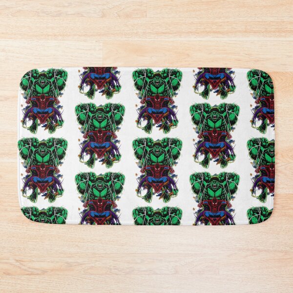 Item preview, Comic Superhero Battle Green Titan And Web Hero Dynamic Action Design designed and sold by SEINENGAPPI18.