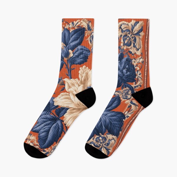 Item preview, Midnight Peony in Burnt Sienna designed and sold by Neural Artifex.