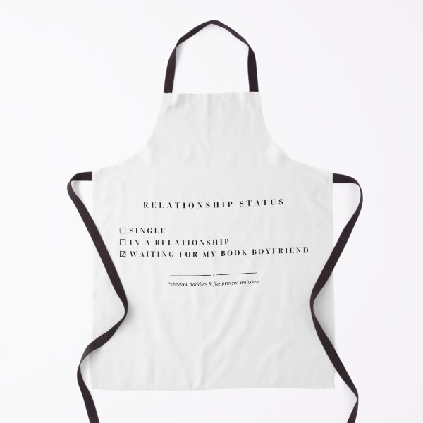 Item preview, Relationship Status — Funny Book Boyfriend Checkbox Design (Black) designed and sold by WellReadThreadz.