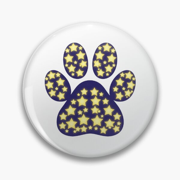 Item preview, Labrador Paw Print Simplicity - Magical Starry Sky designed and sold by Goodthingstree.