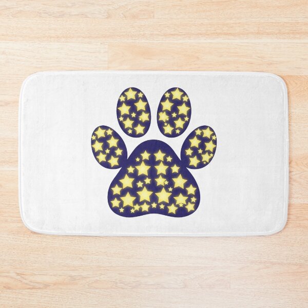 Item preview, Labrador Paw Print Simplicity - Magical Starry Sky designed and sold by Goodthingstree.