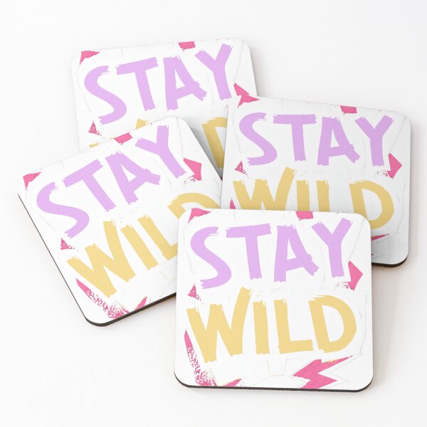 Item preview, Stay Wild Nature Quote designed and sold by Bymariart.