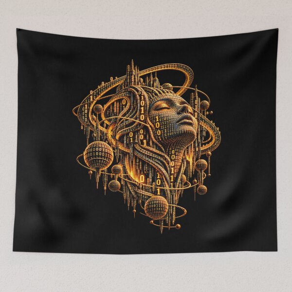 Item preview, Binary Cybernetic Art designed and sold by Kicor.