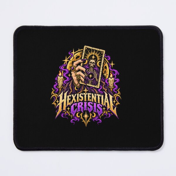 Item preview, Hexistential Crisis Witchy Tarot Humor designed and sold by Pandaburba.
