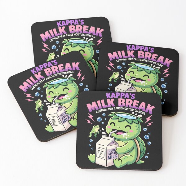 Item preview, Kappa's Milk Break Moisture Warning designed and sold by tollaru.