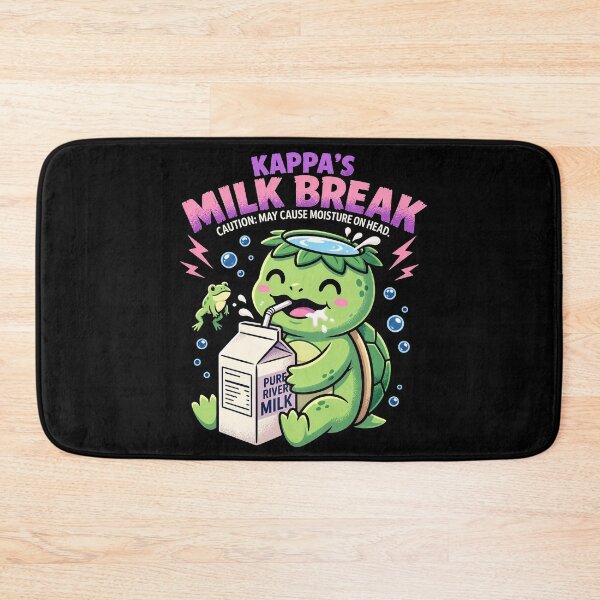 Item preview, Kappa's Milk Break Moisture Warning designed and sold by tollaru.