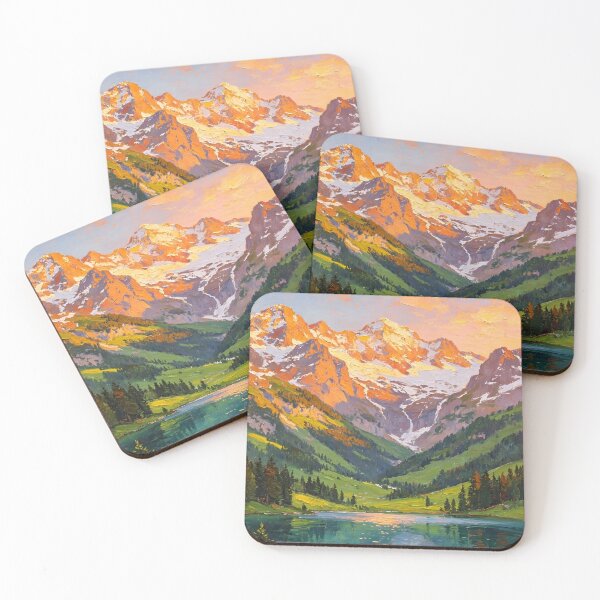 Item preview, Where The Wildflowers Meet The Mountains Gustav Klimt Flower Garden Nature Painting Landscape Scenery Digital Illustration designed and sold by Matt_Smith.