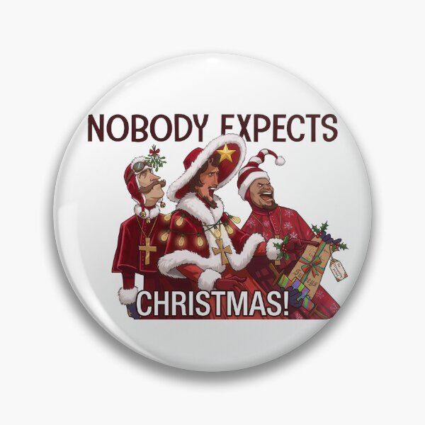 Item preview, Nobody Expects Christmas Spanish Inquisition designed and sold by Retr0Tshirts.