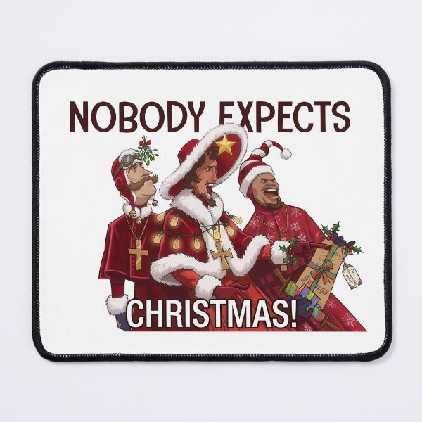 Item preview, Nobody Expects Christmas Spanish Inquisition designed and sold by Retr0Tshirts.