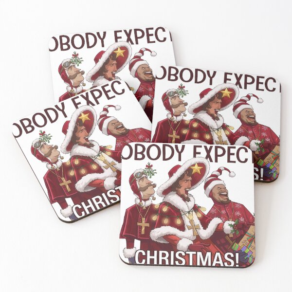 Item preview, Nobody Expects Christmas Spanish Inquisition designed and sold by Retr0Tshirts.