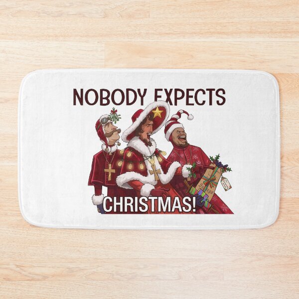 Item preview, Nobody Expects Christmas Spanish Inquisition designed and sold by Retr0Tshirts.