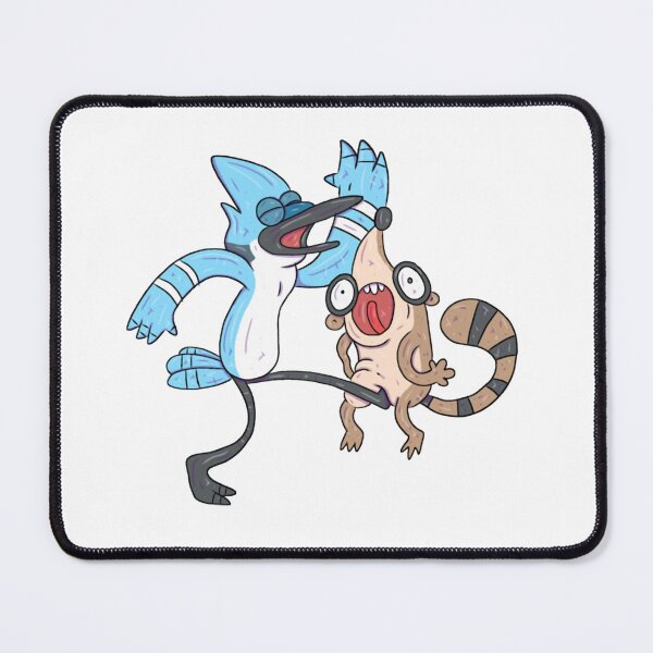 Item preview, Regular Show - Mordecai Kick Rigby designed and sold by circliqueart.