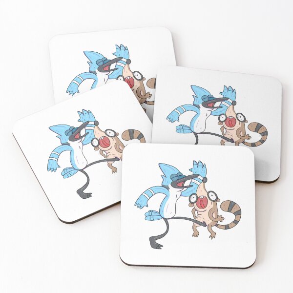 Item preview, Regular Show - Mordecai Kick Rigby  designed and sold by circliqueart.