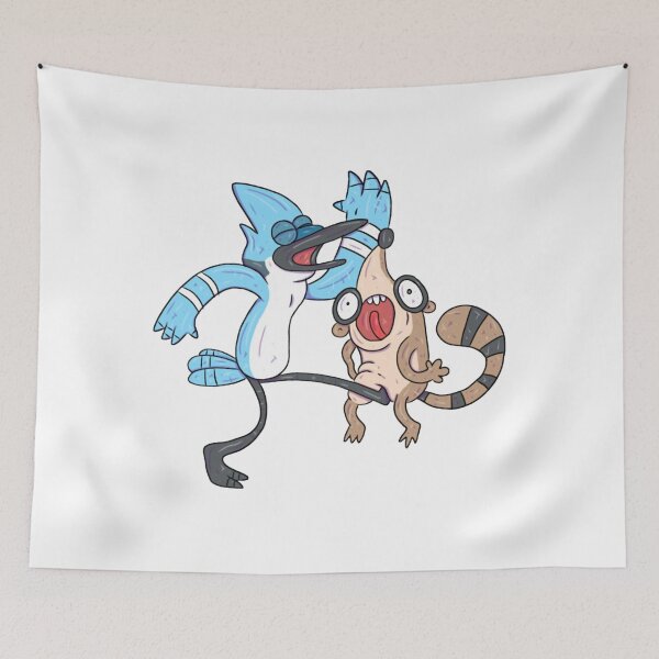 Item preview, Regular Show - Mordecai Kick Rigby  designed and sold by circliqueart.