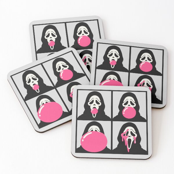 Item preview, Pink Horror Ghost Bubble Gum Pop Art designed and sold by MavtM.