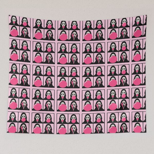 Item preview, Pink Horror Ghost Bubble Gum Pop Art designed and sold by MavtM.