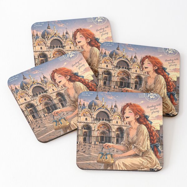 Item preview, Italy — St. Mark's Basilica — A Golden Evening of Romance in the Heart of Venice designed and sold by DibujandoPorfa.