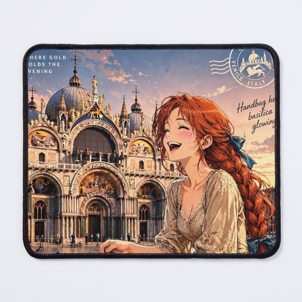 Item preview, Italy — St. Mark's Basilica — A Golden Evening of Romance in the Heart of Venice designed and sold by DibujandoPorfa.