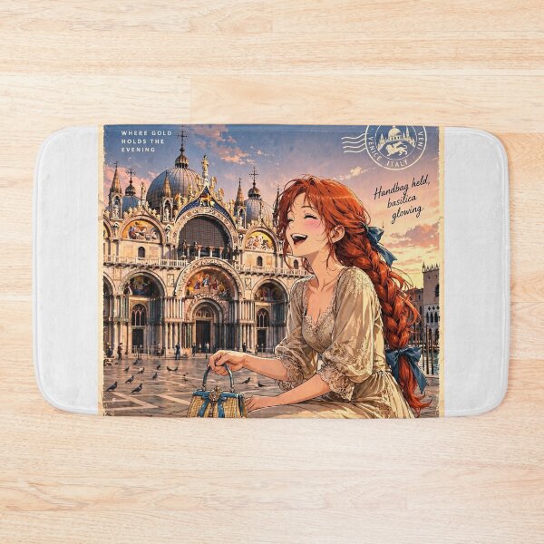 Item preview, Italy — St. Mark's Basilica — A Golden Evening of Romance in the Heart of Venice designed and sold by DibujandoPorfa.