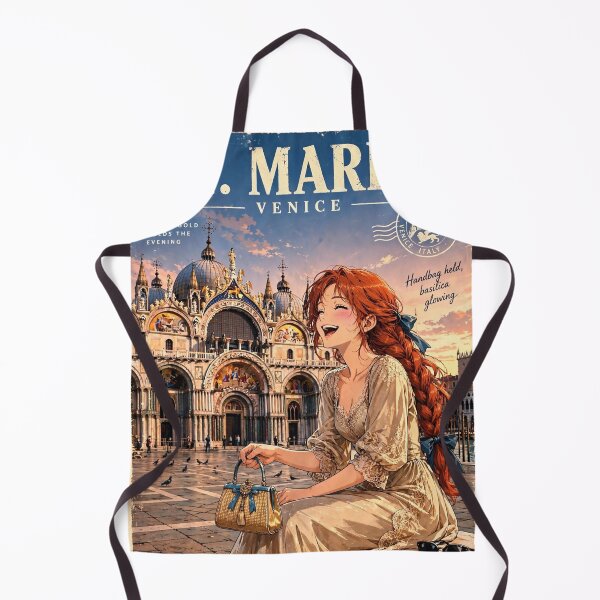 Item preview, Italy — St. Mark's Basilica — A Golden Evening of Romance in the Heart of Venice designed and sold by DibujandoPorfa.