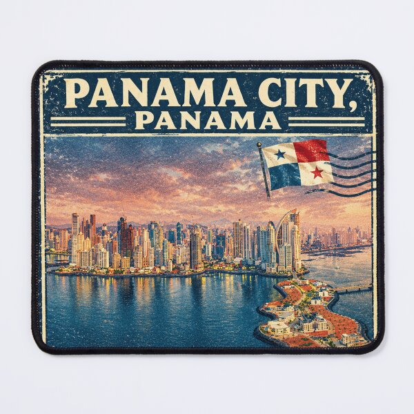 Item preview, Panama City, Panama – Vintage Travel Art designed and sold by HaydenMillepied.