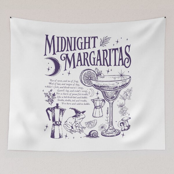 Item preview, Midnight Margaritas Witchy Halloween - Midnight Margaritas - Spooky Margarita - Witch Cocktail designed and sold by dancymantil.