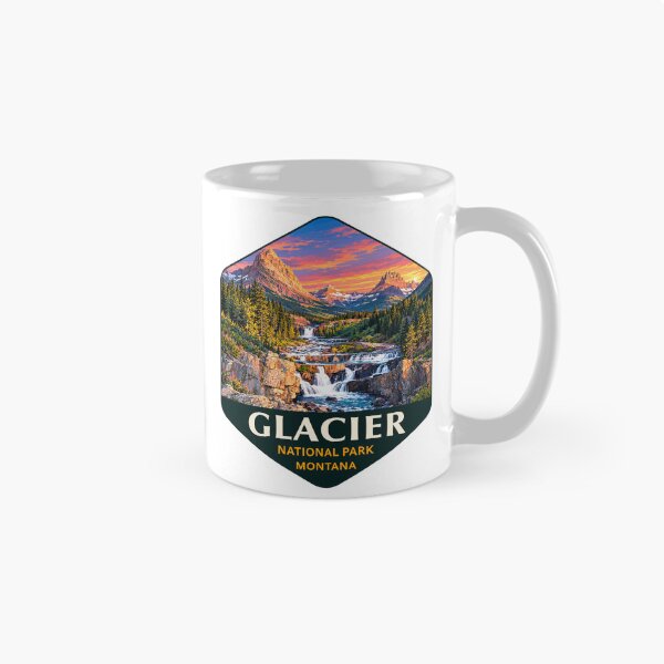 Item preview, Glacier National Park Sticker designed and sold by Gideon Emmerich.
