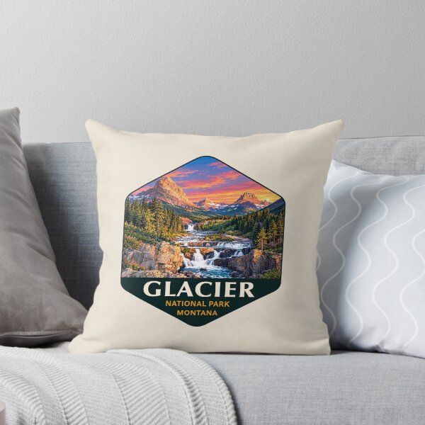 Item preview, Glacier National Park Sticker designed and sold by Gideon Emmerich.