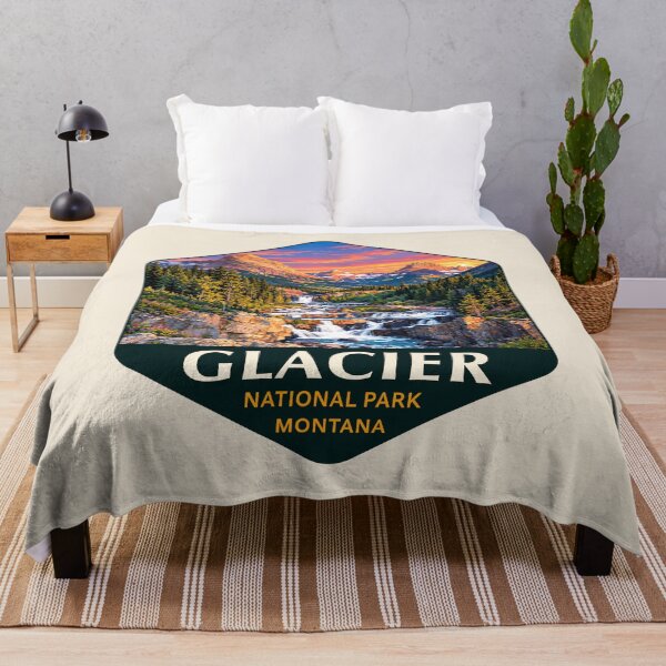 Item preview, Glacier National Park Sticker designed and sold by Gideon Emmerich.