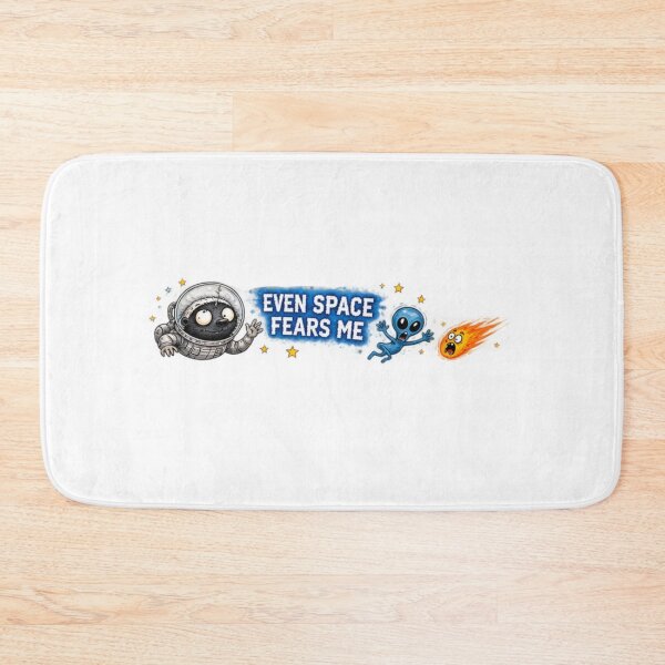 Item preview, Even Space Fears Me Honey Badger Astronaut designed and sold by paintingnou.