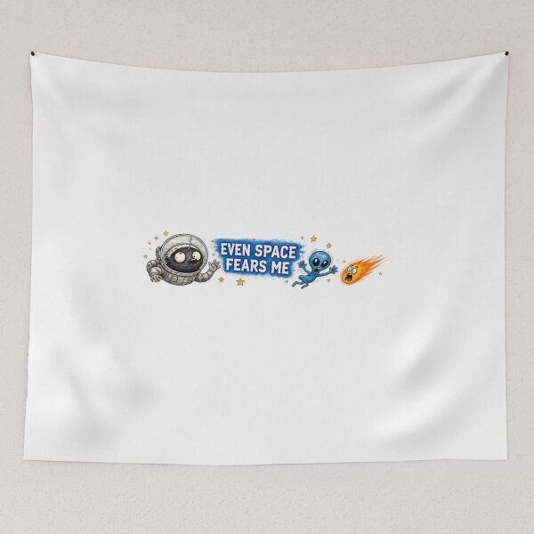 Item preview, Even Space Fears Me Honey Badger Astronaut designed and sold by paintingnou.