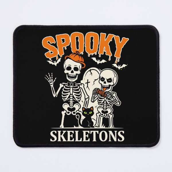 Item preview, Spooky Skeletons Graveyard Cat Halloween Gift designed and sold by Say It With Ink.