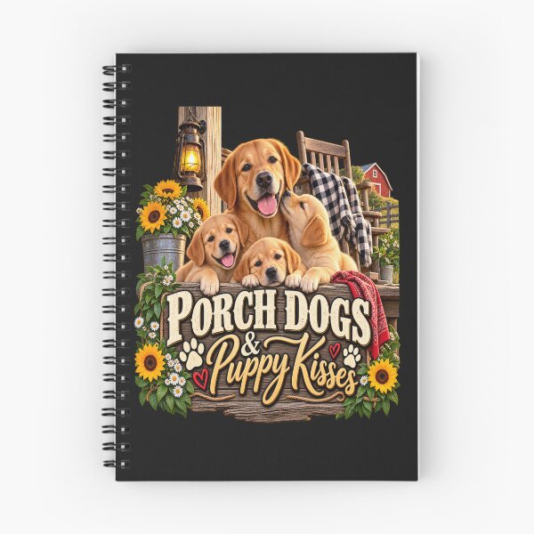 Item preview, Porch Dogs & Puppy Kisses designed and sold by PawPlanetPro.