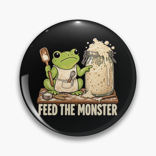 Item preview, Retro 90s Manga Sourdough Baker Feed The Beast Wild Yeast Graphic  Description: designed and sold by lamiarte.