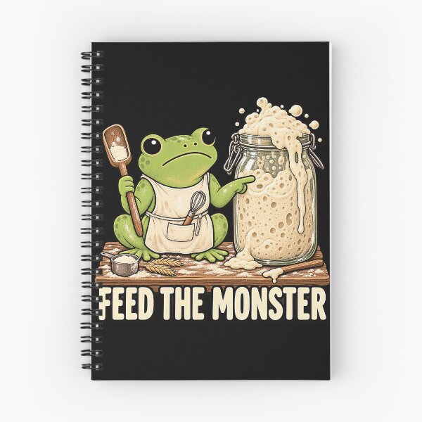 Item preview, Retro 90s Manga Sourdough Baker Feed The Beast Wild Yeast Graphic  Description: designed and sold by lamiarte.