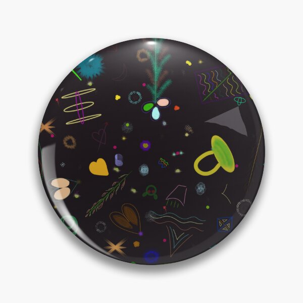 Item preview, Dark cosmic space doodles seamless pattern designed and sold by Bywithrose instant studio.