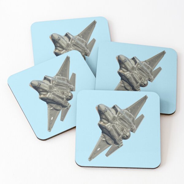 Item preview, F-35 Lightning II Frontal Bank Angle Vector Art designed and sold by AfterburnerLab.