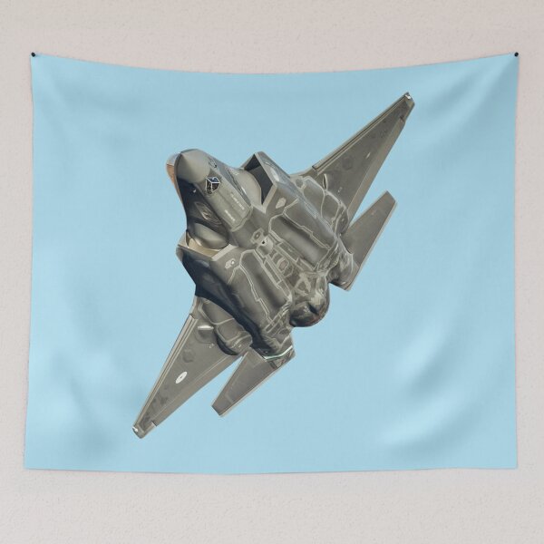 Item preview, F-35 Lightning II Frontal Bank Angle Vector Art designed and sold by AfterburnerLab.