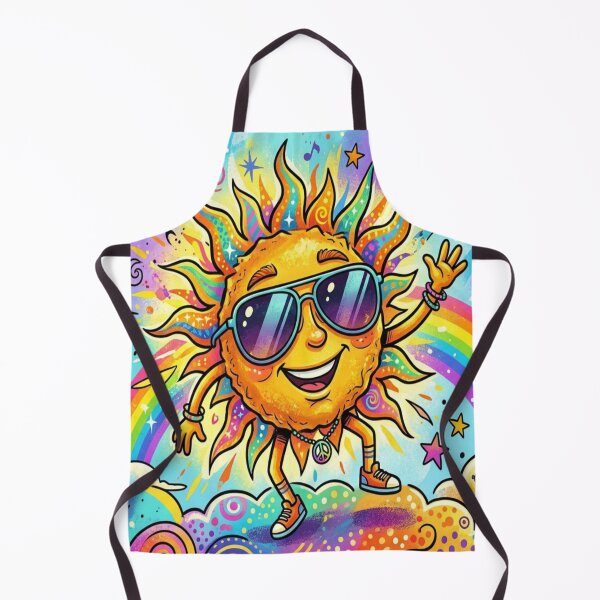 Item preview, Groovy Psychedelic Sun Retro 70s designed and sold by RetroRayz.