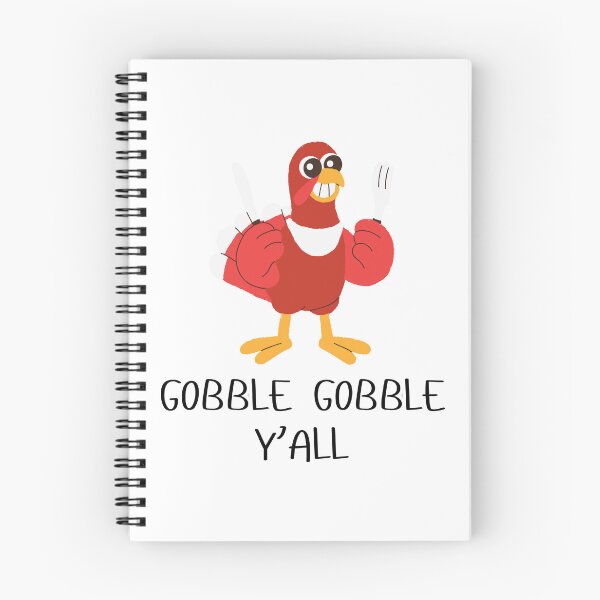 Item preview, Hungry Turkey Gobble Gobble Y'all designed and sold by CarefulCreation.