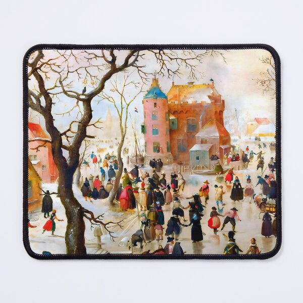 Item preview, Ice Skating on Christmas Day designed and sold by Jon-Baran.