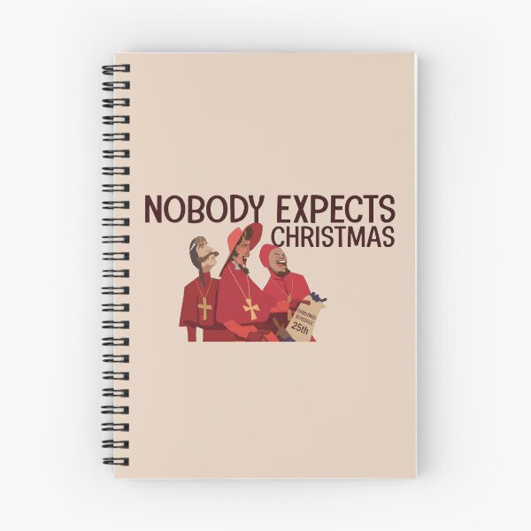 Item preview, Nobody Expects Christmas Inquisition Holiday designed and sold by Retr0Tshirts.