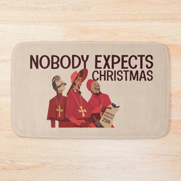 Item preview, Nobody Expects Christmas Inquisition Holiday designed and sold by Retr0Tshirts.