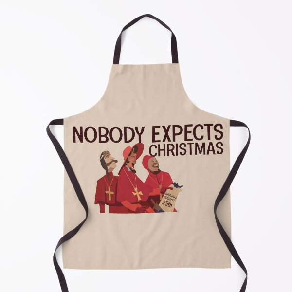 Item preview, Nobody Expects Christmas Inquisition Holiday designed and sold by Retr0Tshirts.