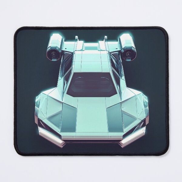 Item preview, Retro Flying Car, 3d Render, Cool Steel designed and sold by Checho30.