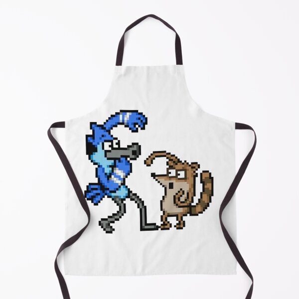 Item preview, REGULAR SHOW - PIXEL MORDECAI & RIGBY  designed and sold by circliqueart.