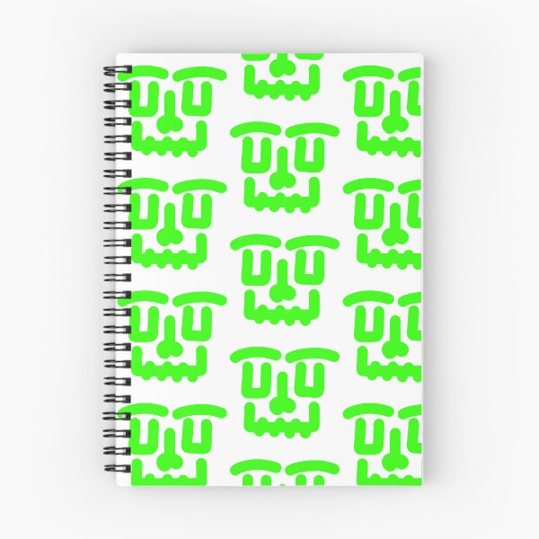 Item preview, Neon Green Goofy Doodle Face designed and sold by felipemaldonadoart.